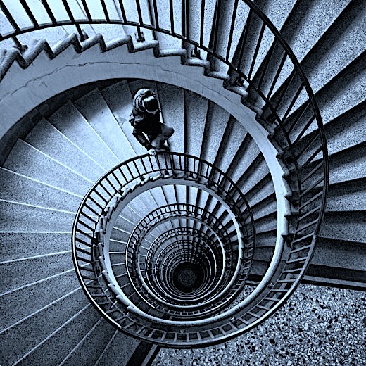 escalier en colima&ccedil;on