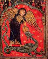 Michael peinture romane 12e siecle