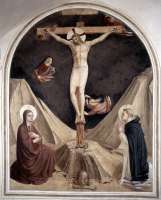 Fra Angelico - La crucifixion du Christ - Fresque - Florence