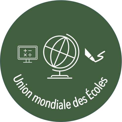 Logo de l'union mondiale des &eacute;coles (factice)