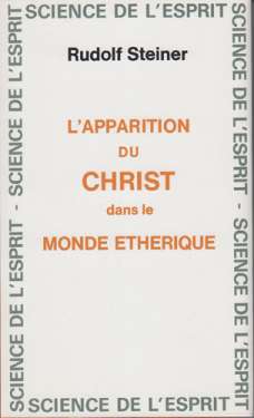 Couverture du livre : L'apparition christ dans le monde &eacute;th&eacute;rique