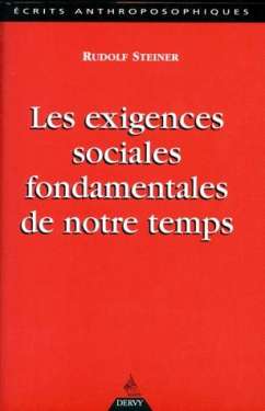 GA186 Les exigences sociales fondamentales de notre temps