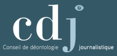 CDJ Conseil de d&eacute;ontologie journalistique