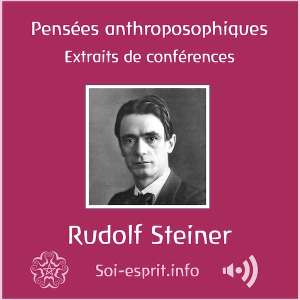 PA Pochette de l'album pens&eacute;es anthroposophiques