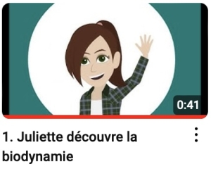 Juliette d&eacute;couvre la biodynamie